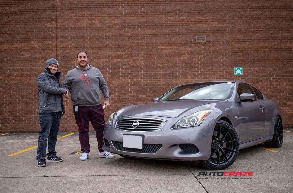 NISSAN 370GT SECTOR SATIN BLACK